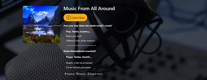 Listen Music From All Around