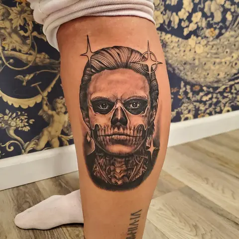 American Horror Story Tate Langdon Evan Peters Tattoo
