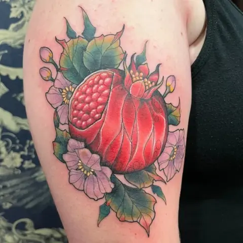 Pomegranate Tattoo Hecate