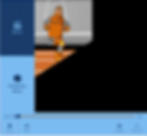 Moby acting out the word "practice" by jumping rope and lifting weights