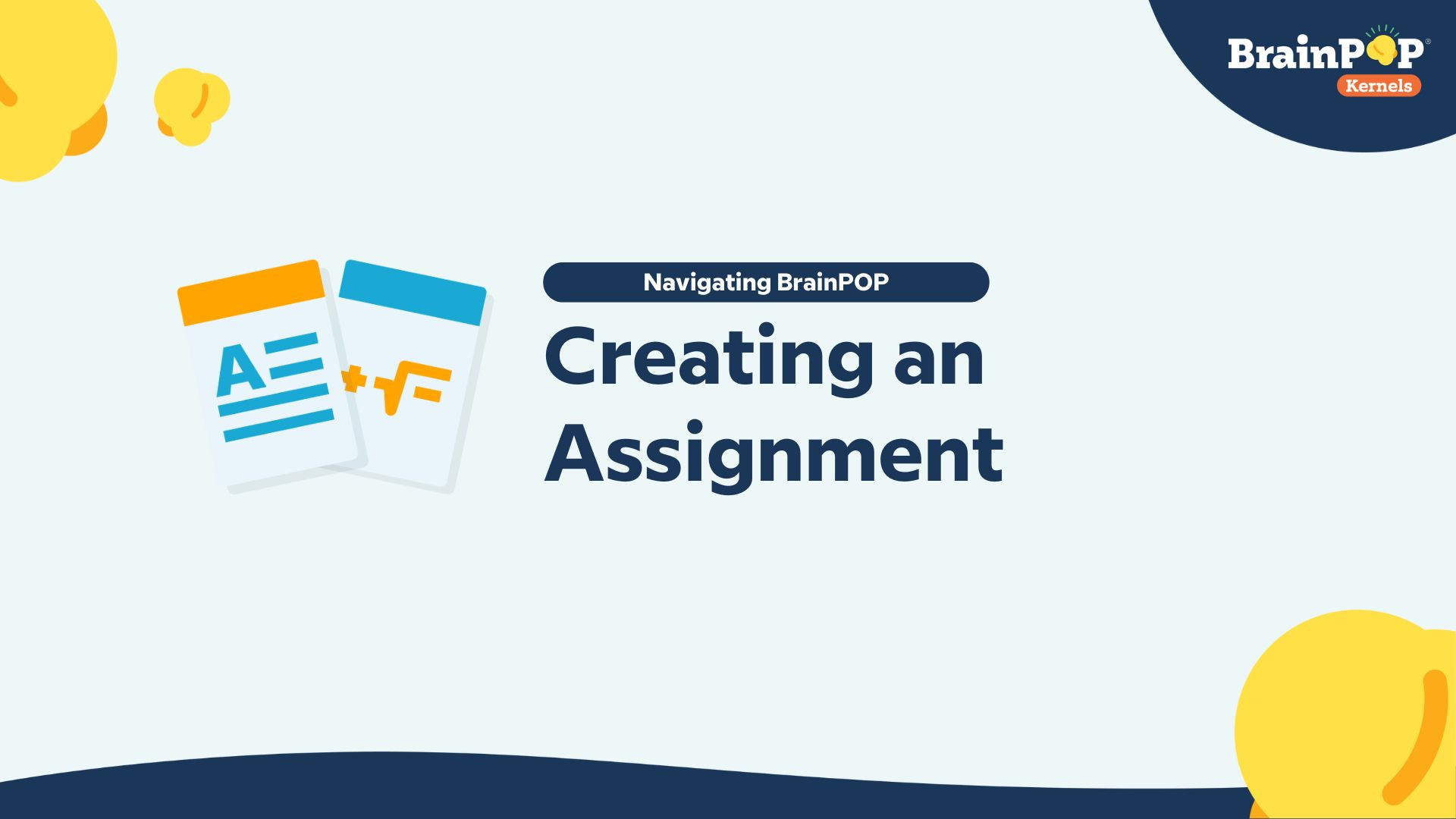 Create This Assignment How to Create an Assignment | BrainPOP Educators