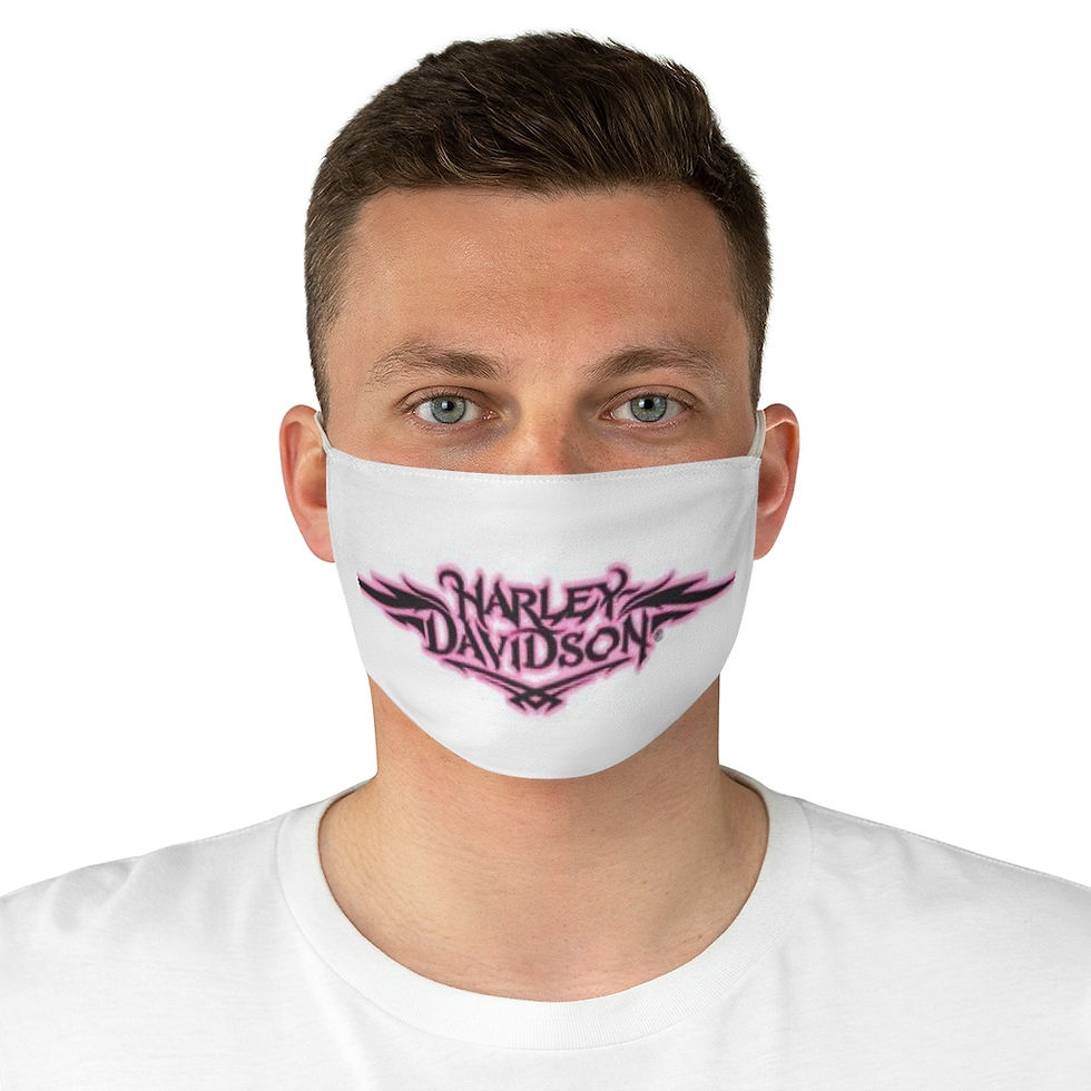 Thumbnail: Harley Davidson fabric face mask Limited time only
