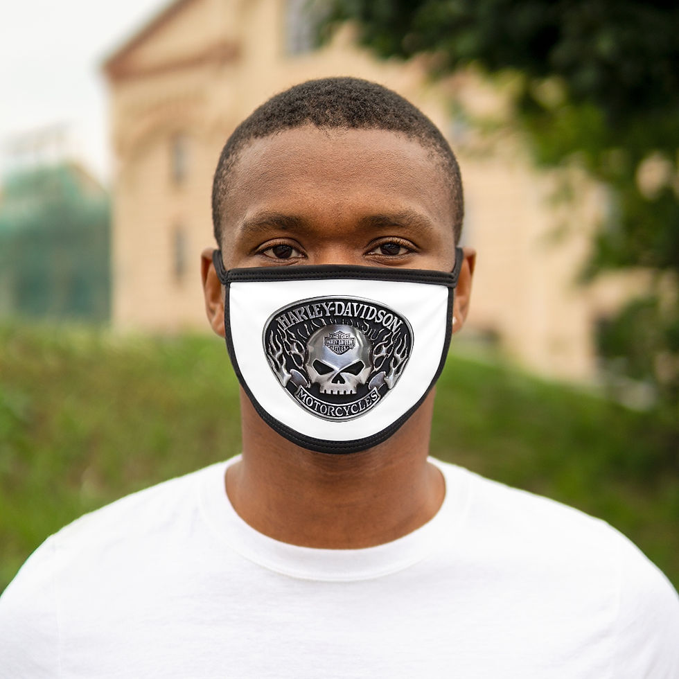 Thumbnail: Harley Davidson fabric mask two layer washable Limited Edition
