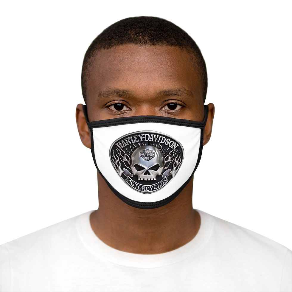 Thumbnail: Harley Davidson fabric mask two layer washable Limited Edition
