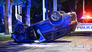 SUV OVERTURNS ON WATERFORD BRIDGE ROAD