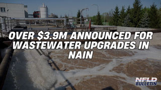 OVER $3.9M ANNOUNCED FOR WASTEWATER UPGRADES IN NAIN