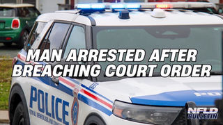 MAN ARRESTED AFTER BREACHING COURT ORDER