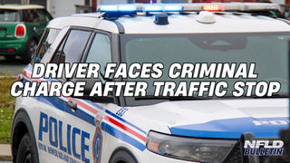 DRIVER FACES CRIMINAL CHARGE AFTER TRAFFIC STOP