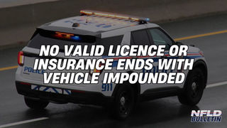 NO VALID LICENCE OR INSURANCE ENDS WITH VEHICLE IMPOUNDED