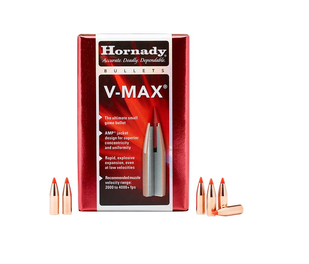 22 Cal .224 55 gr V-MAX® with cannelure