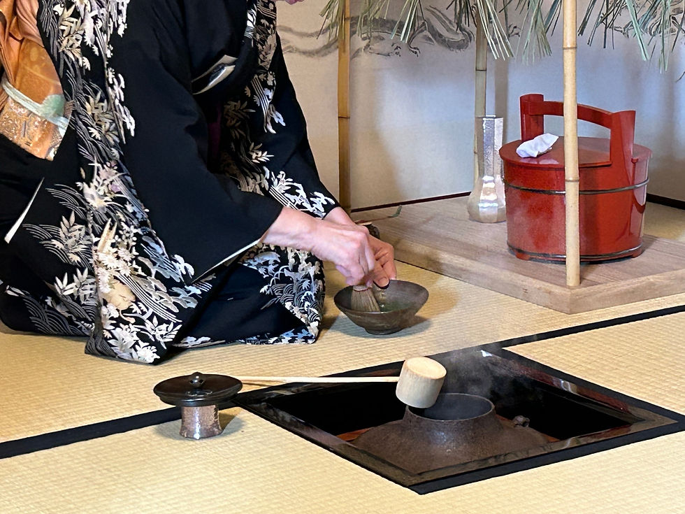 茶道教室の実際の写真