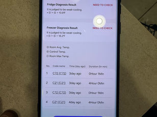 Samsung Fridge - No Cool