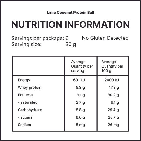 Thumbnail: Lime Coconut Protein Ball