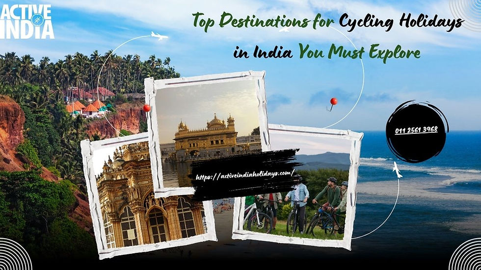 cycling holidays in india