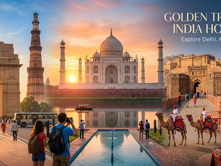 Golden Triangle India Holidays: Explore Delhi, Agra, and Jaipur in One Amazing Trip
