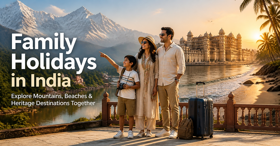 Family Holidays in India: A Complete Guide to Planning the Perfect Family Vacation