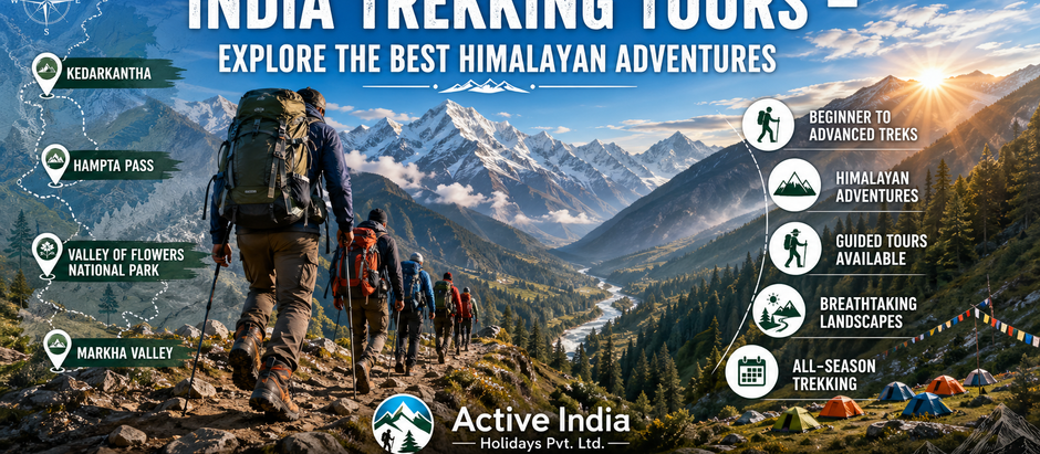 India Trekking Tours: Explore the Best Himalayan Adventures with Expert Guides