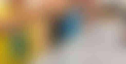 Children Playing with Crafts at Wesley Hall Community Centre