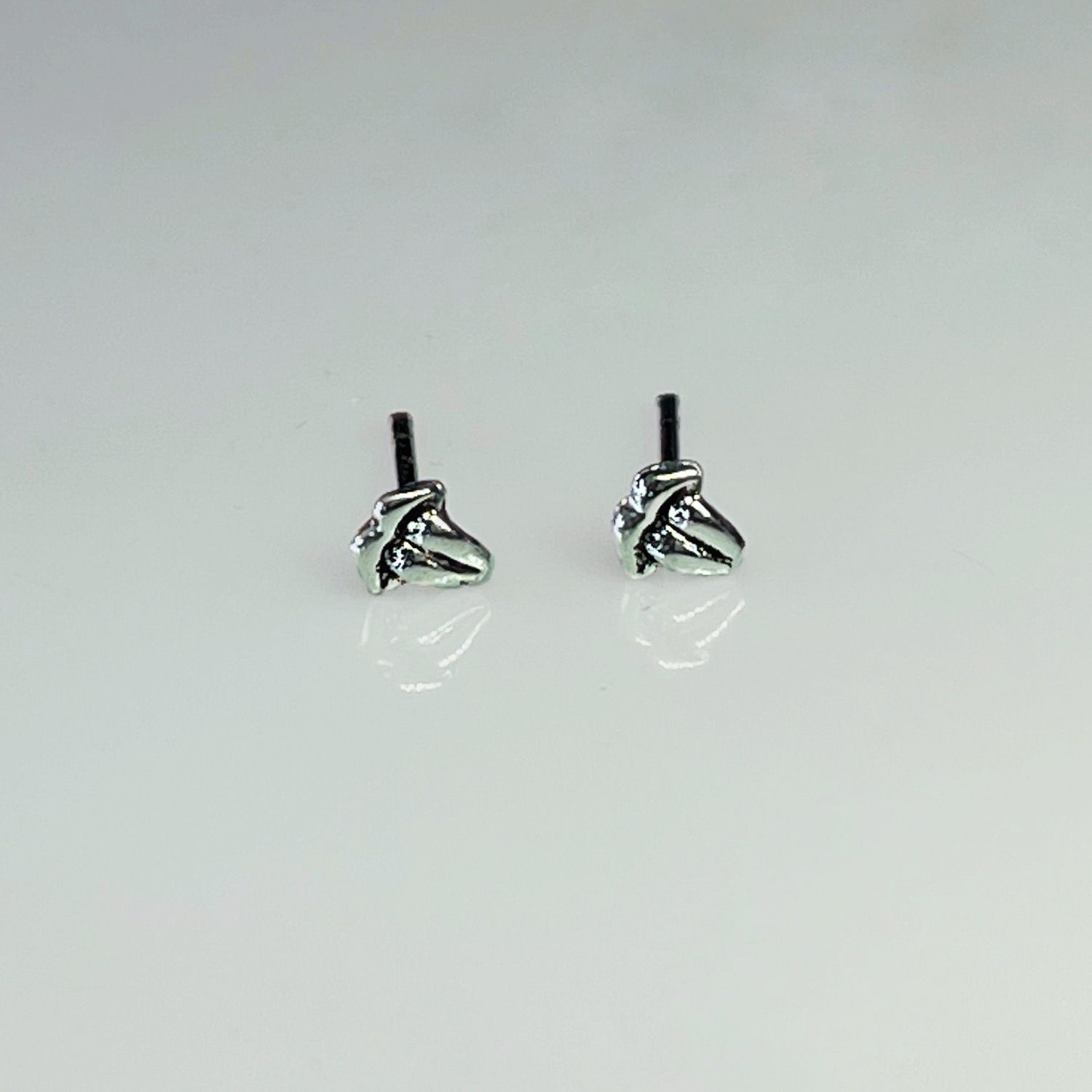 Lengua Silver Earrings