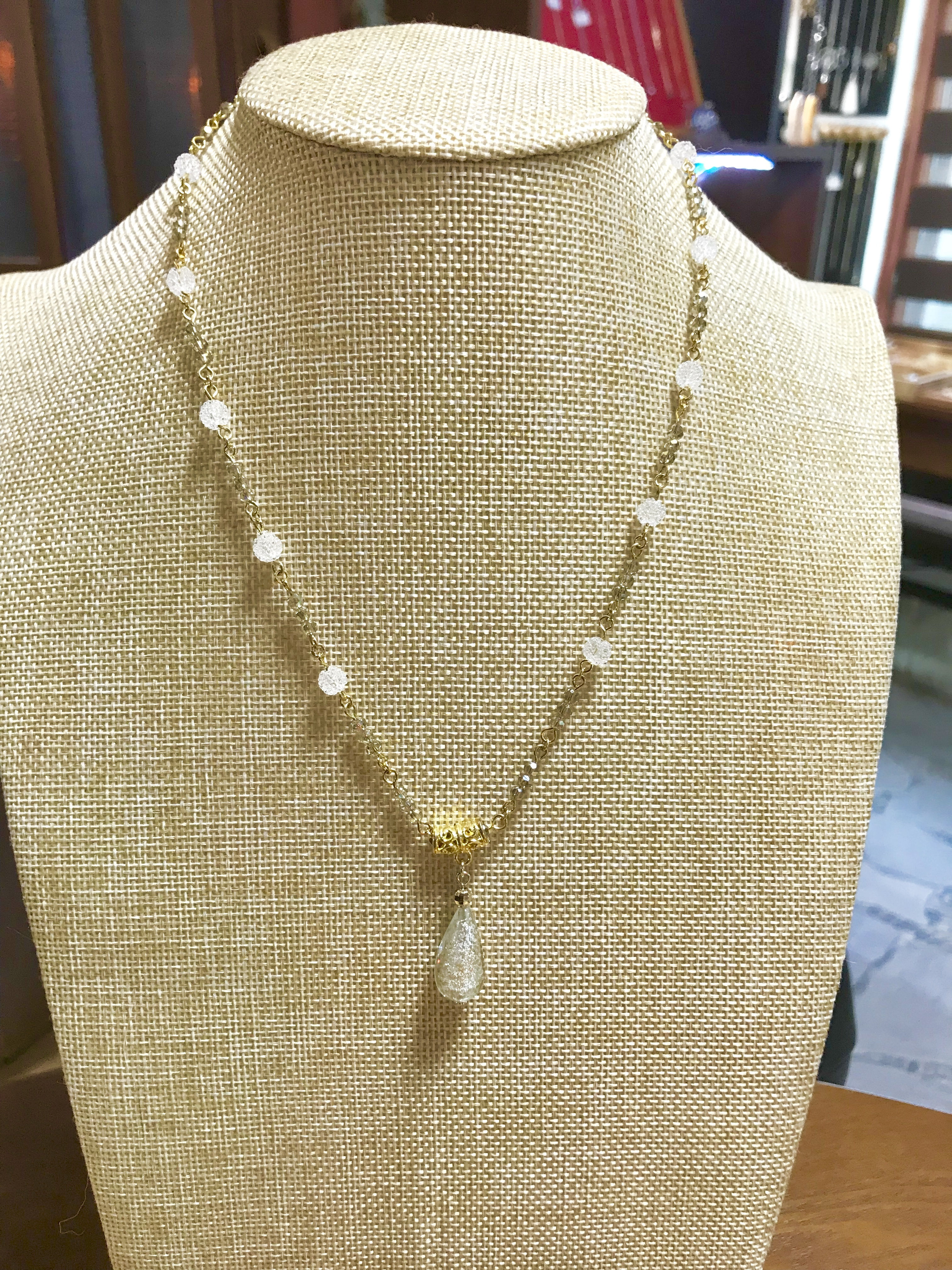 ベネチアンビーズネックレス2