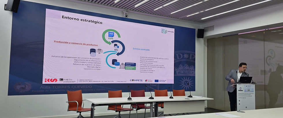 Passaporte digital de produtos de construção - Pedro Mêda