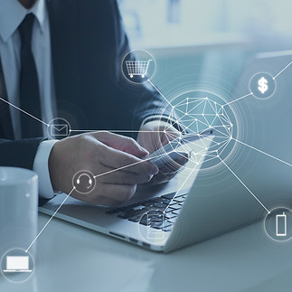 man-using-digital-device-make-payments-online-shopping-and-icon-customer-network-conne-SBI