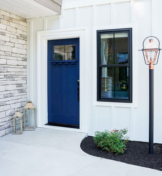 Signet® Fir 420DS Entry Door in Custom Paint Color