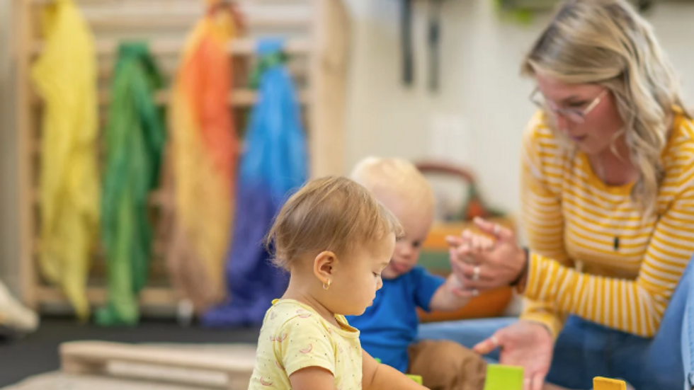 Infant in Learning room 