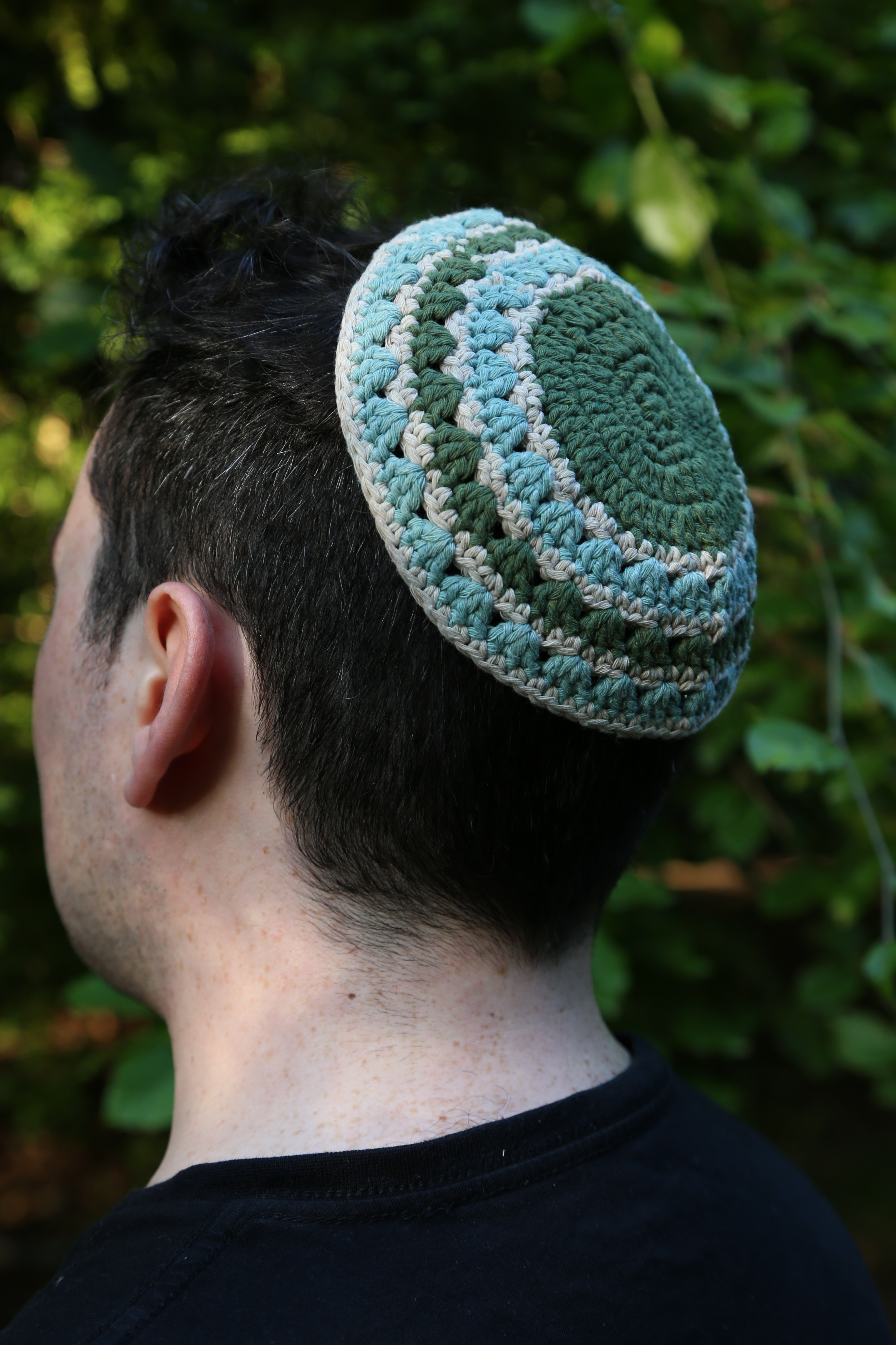 Crocheted Cotton Kippah