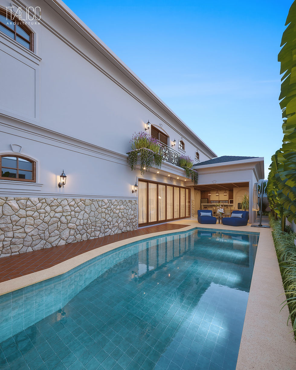 Reforma de Casa Estilo Clássica no Swiss Park em Campinas