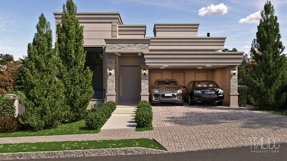 Casa no Ville Sainte Anne Campinas – Projeto para Lote de 450m²