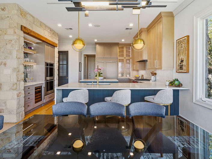 Transitional Kitchen remodel Westlake Austin Texas