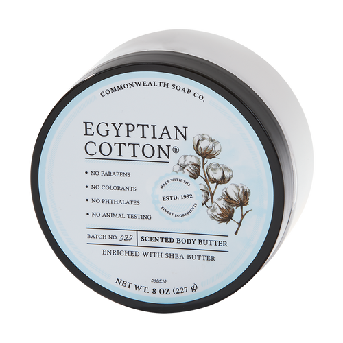 Egyptian Cotton® 8oz Body Butter Commonwealth Soap Co