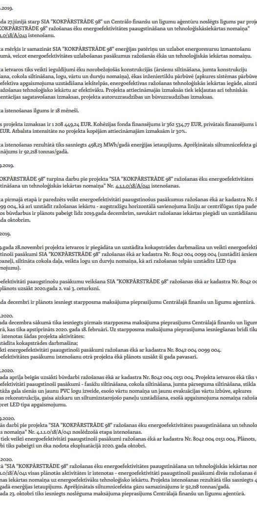 ĒKU ENERGOEFEKTIVITĀTES PAAUGSTINĀŠANA