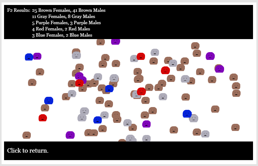 Heredity III Simulation: incomplete dominance and epistasis