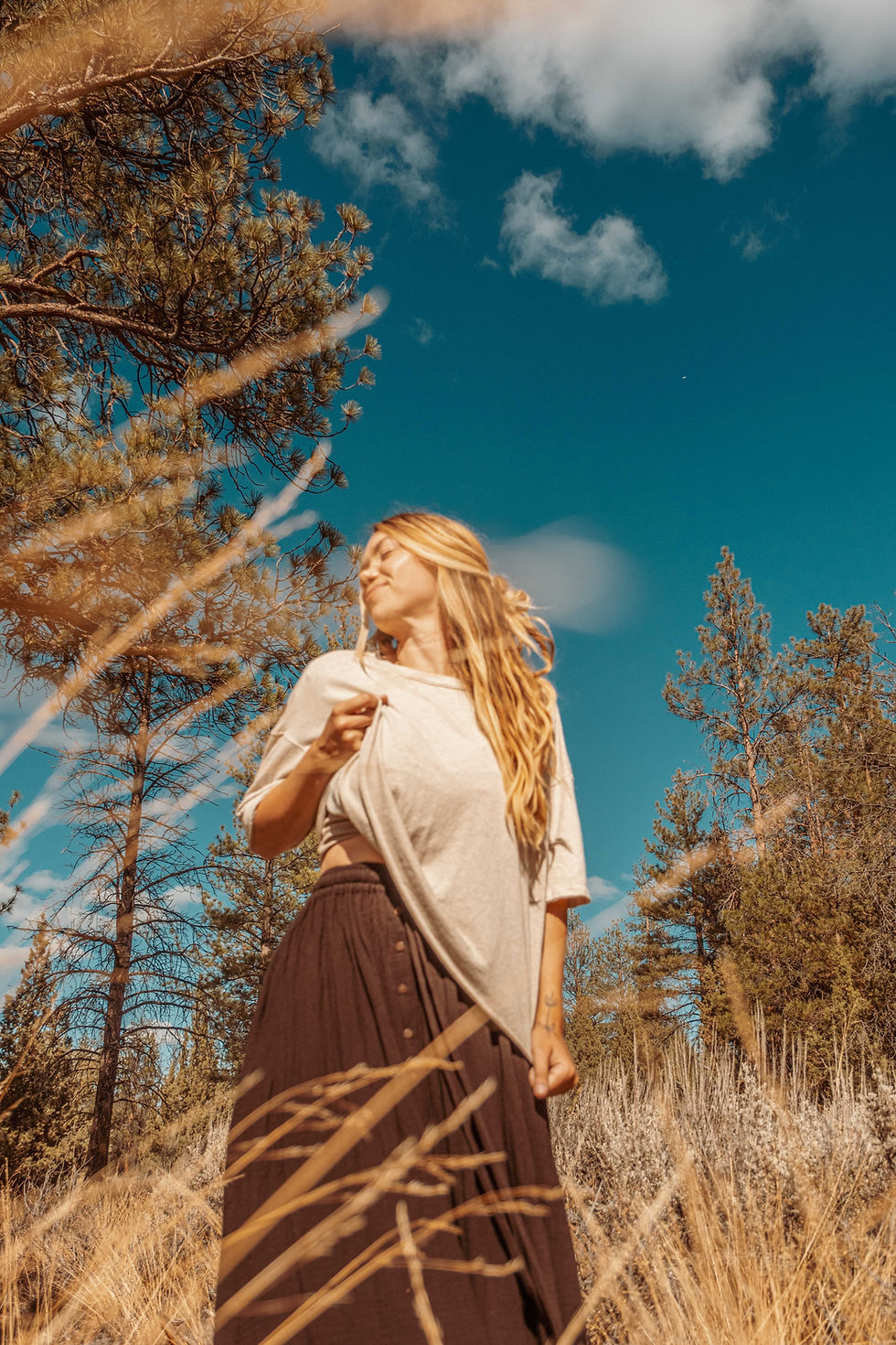 Thumbnail: CROPPED HEMP TEE : Hemp Organic Cotton