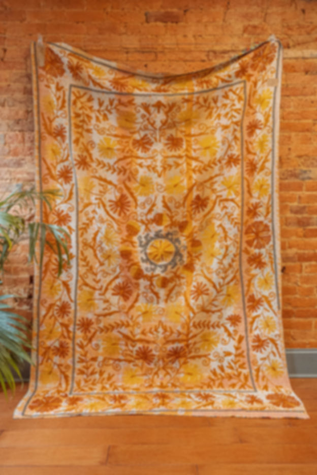 Embroidered Kantha Blanket 131