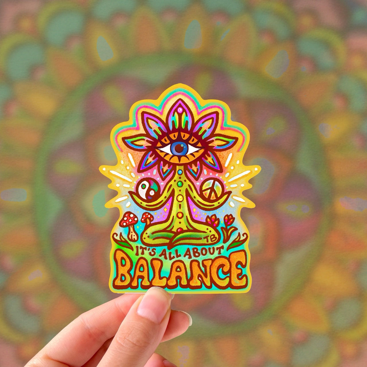 It's All About Balance Sticker