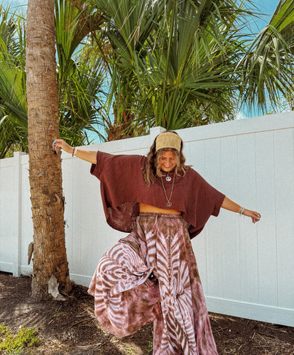 Nea Organic Cotton Bamboo Tee | Gardenbelle Shop