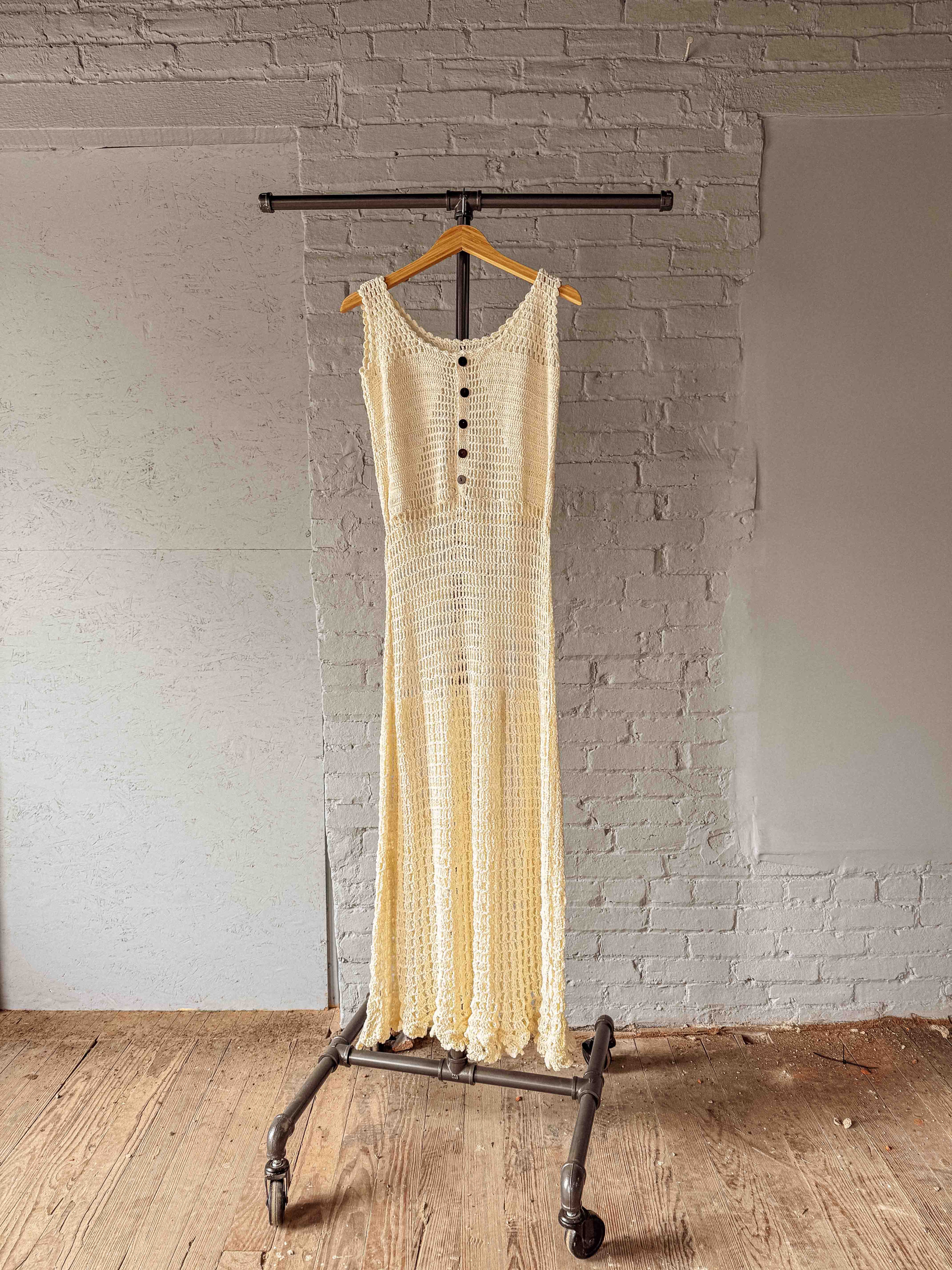 Viva Vintage Inspired Hand Crocheted Dress