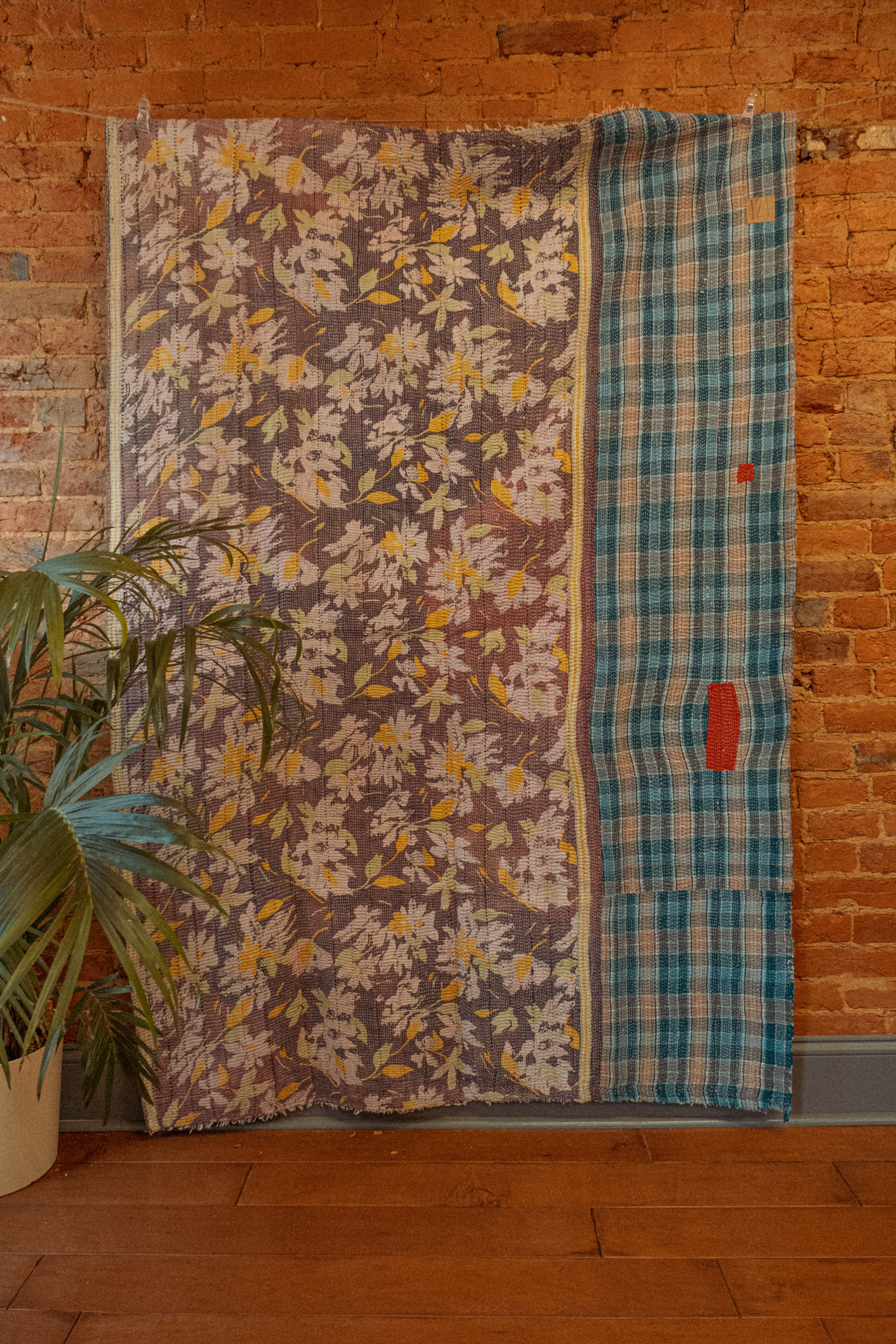 Kantha Patchwork Quilt 121