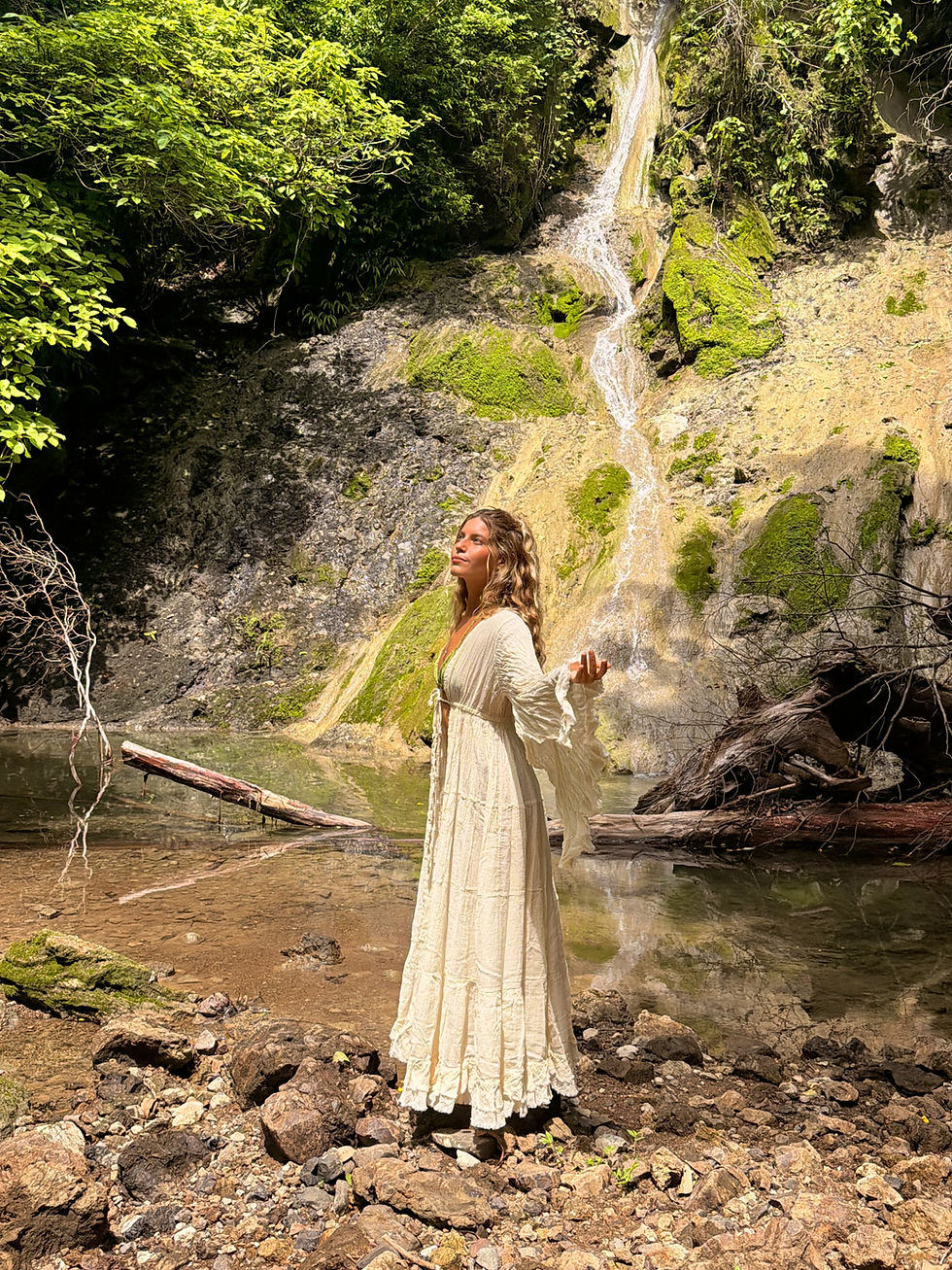 Thumbnail: Sunwashed Raw Organic Cotton Kimono