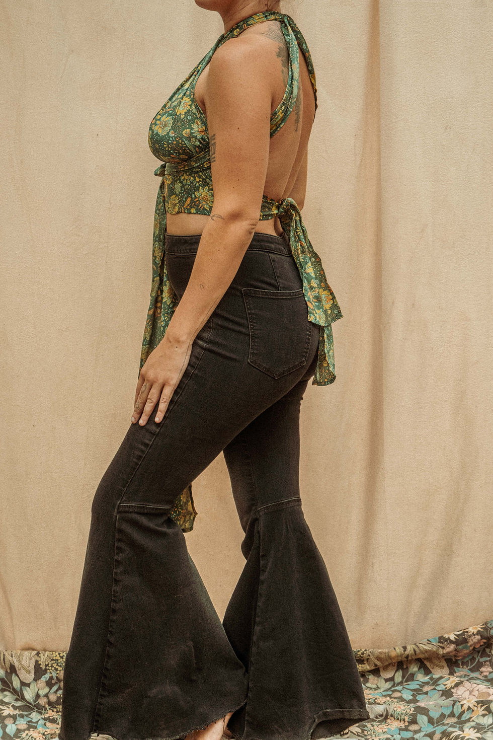 Thumbnail: Hali Multi-Way Tie Top