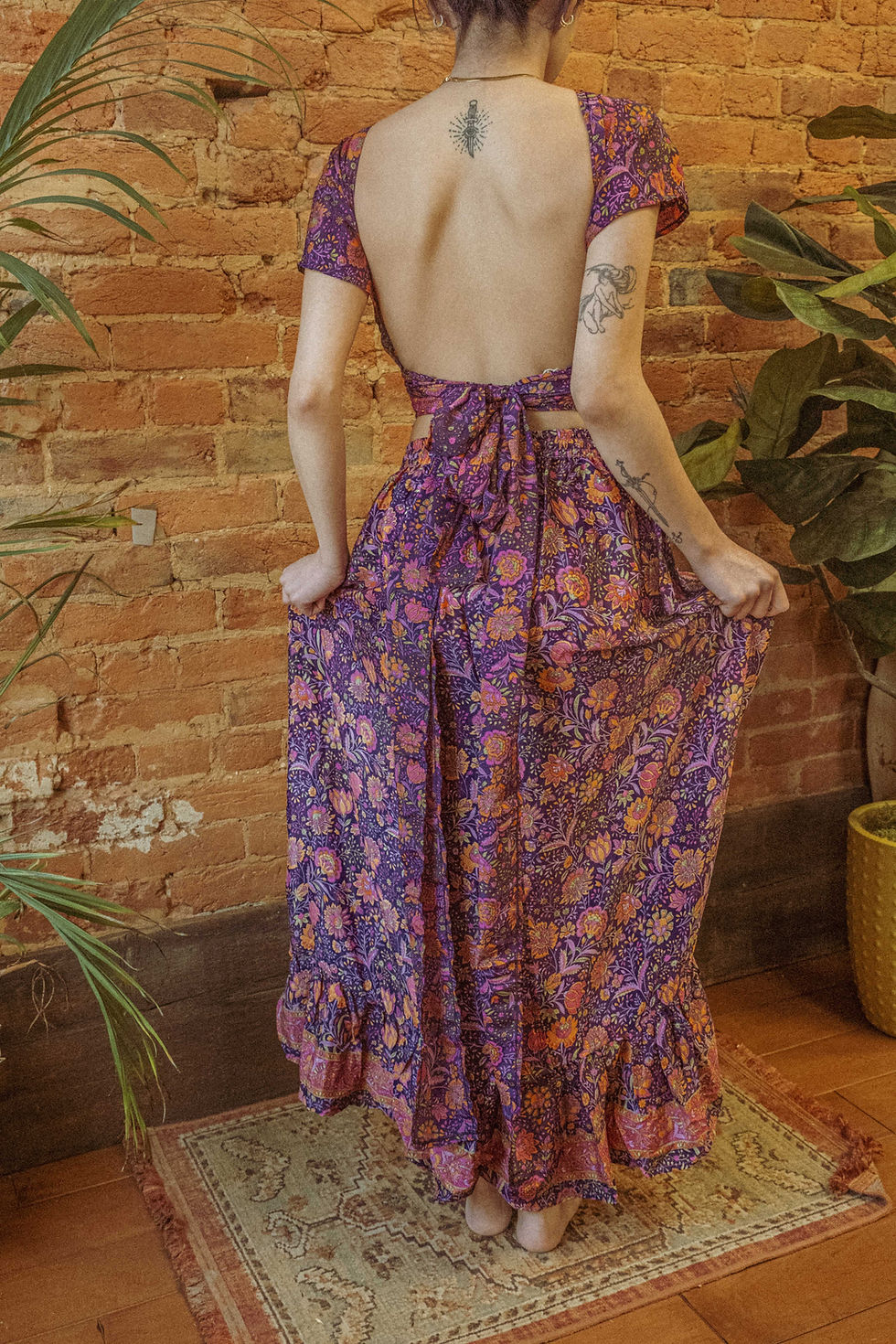 Thumbnail: Valentina Cinch Ruffle Skirt