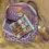 Thumbnail: Lavendar Block Printed Backpack