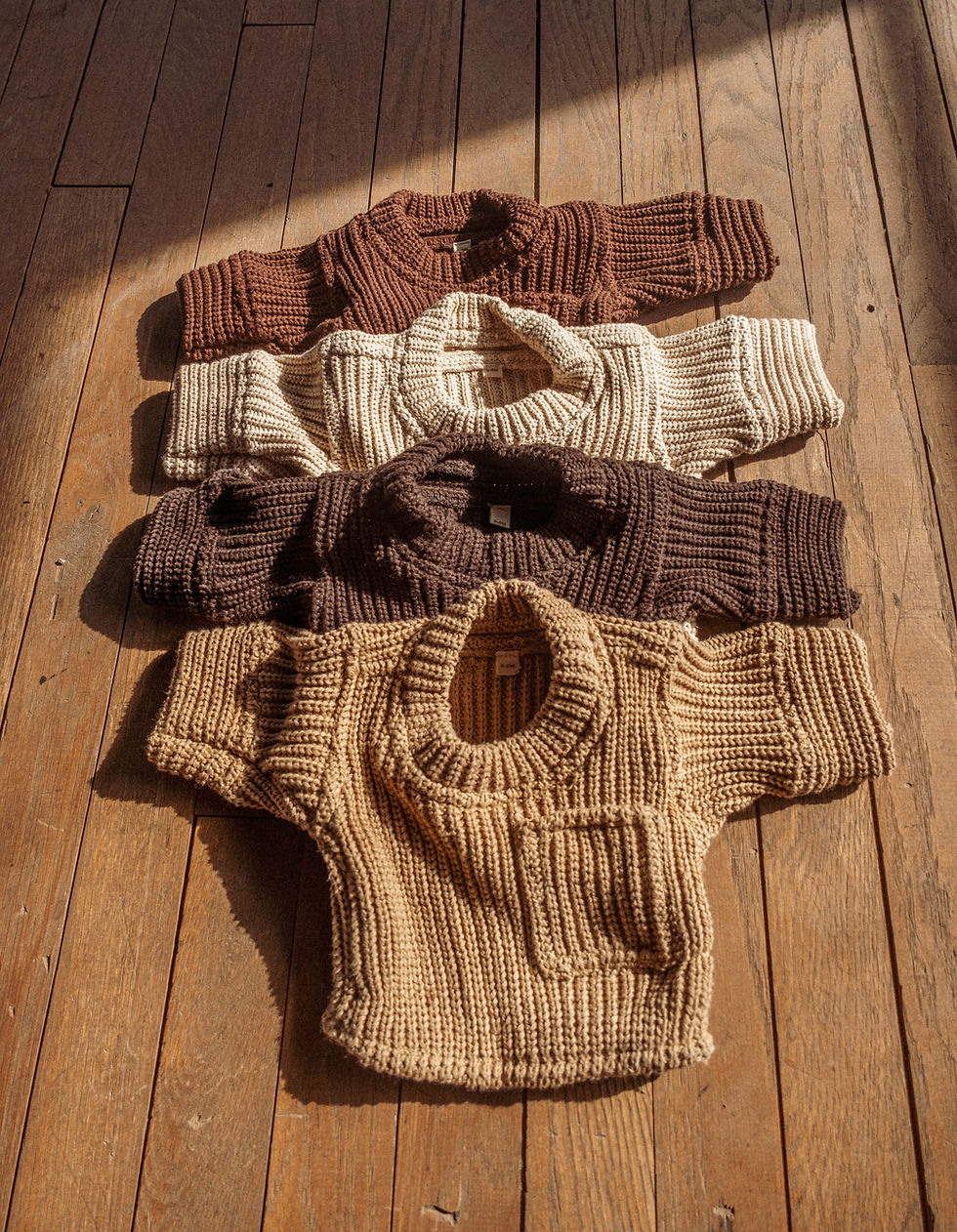 Thumbnail: The Mini Charlie : Organic Cotton Sweater