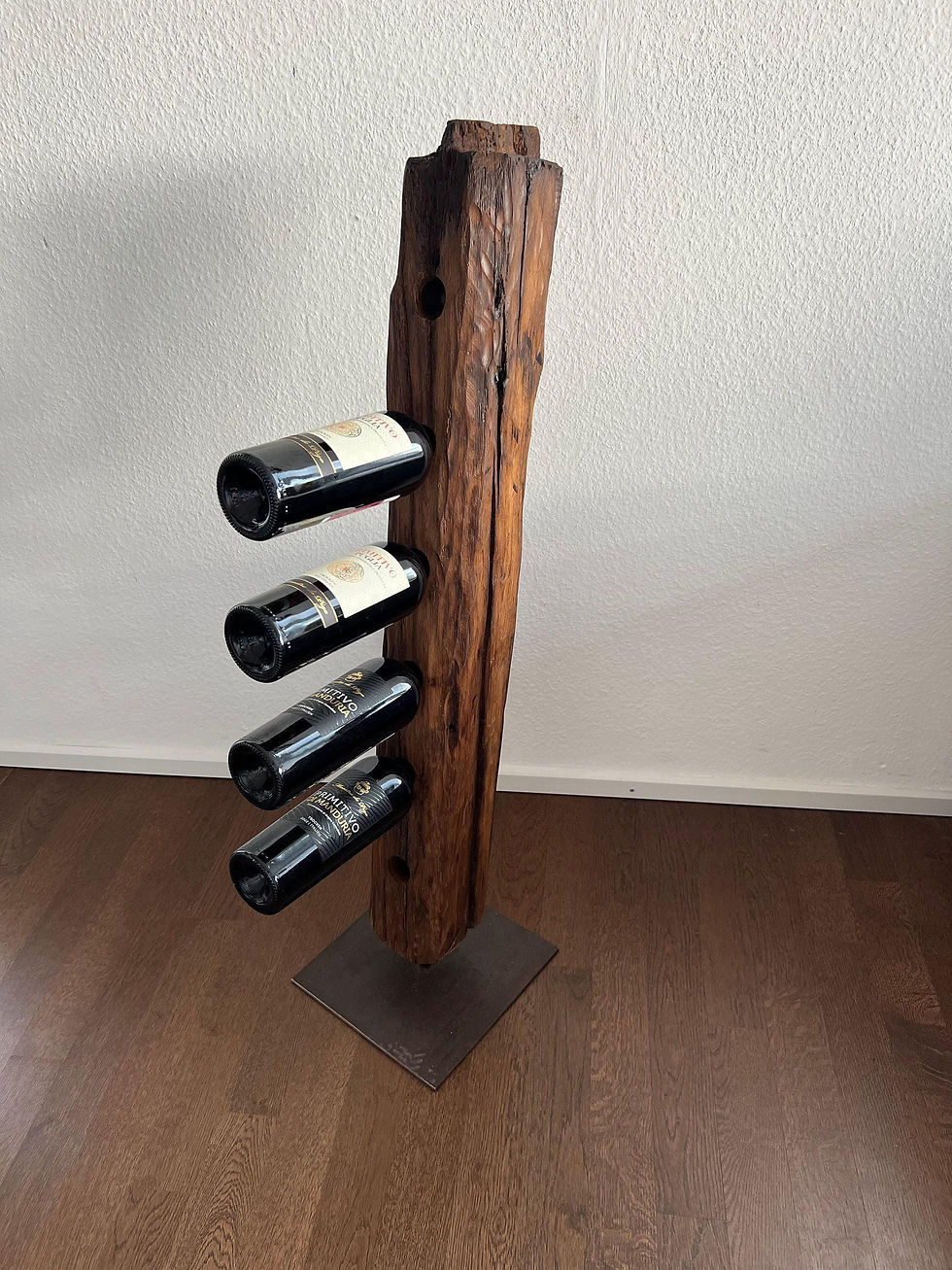 Miniaturbild: Modern Wine Rack Stand - Elegant Bottle Holder - Home Bar Decor