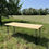 Miniaturbild: Rustic Solid Wood Dining Table - Handcrafted Farmhouse Office & Conference Table