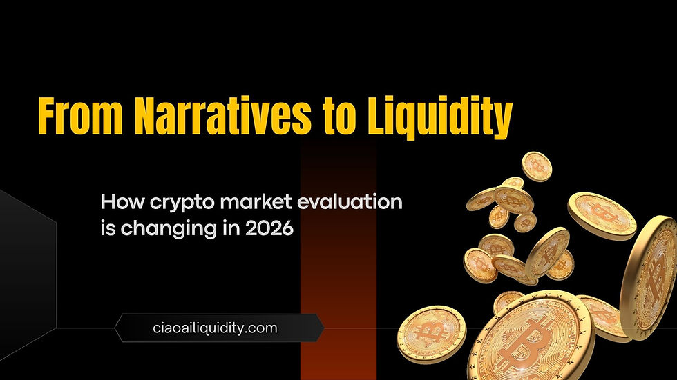 Why Liquidity Is Becoming the Most Important Factor in Crypto Markets (2026 Guide)