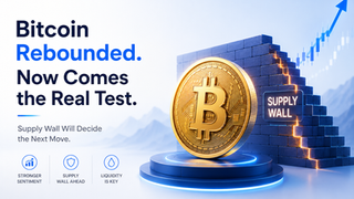 Bitcoin Is Recovering—But Can It Break Through the Supply Wall?